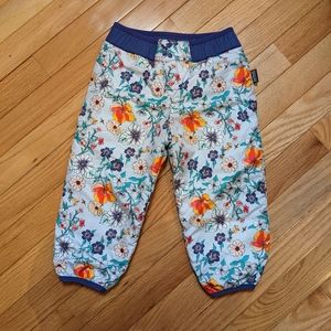 Patagonia reversible insulted winter pants 2T